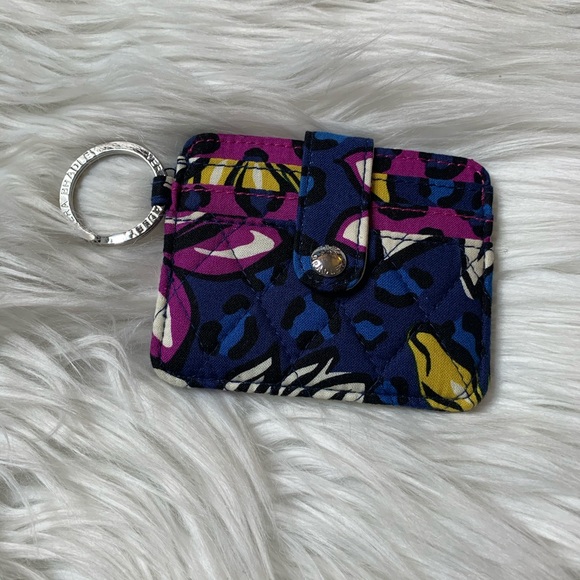 VERA BRADLEY AFRICAN VIOLET PURSE - Picture 10 of 13